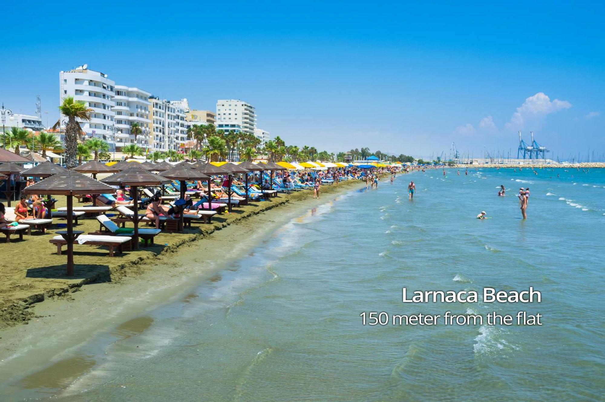 Paradise Palms Seaview Apartment 拉纳卡 外观 照片